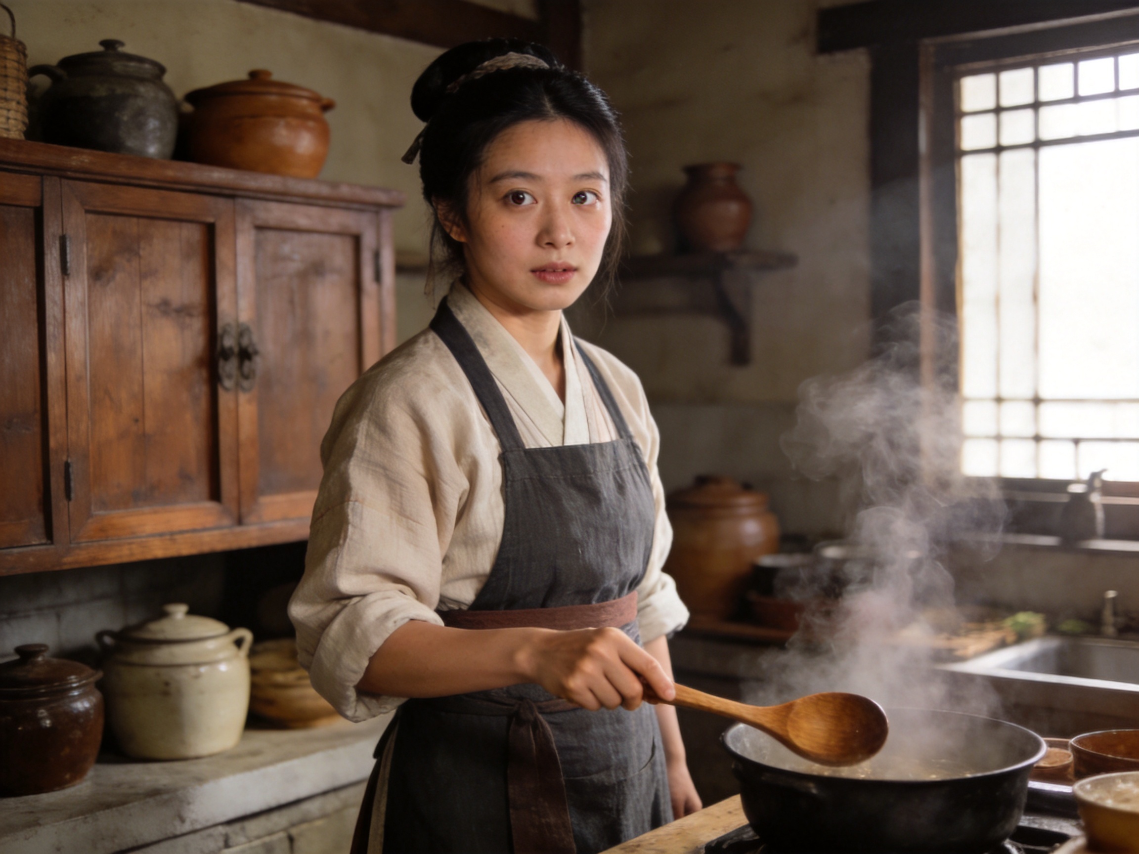 短剧《长安小厨娘》海报