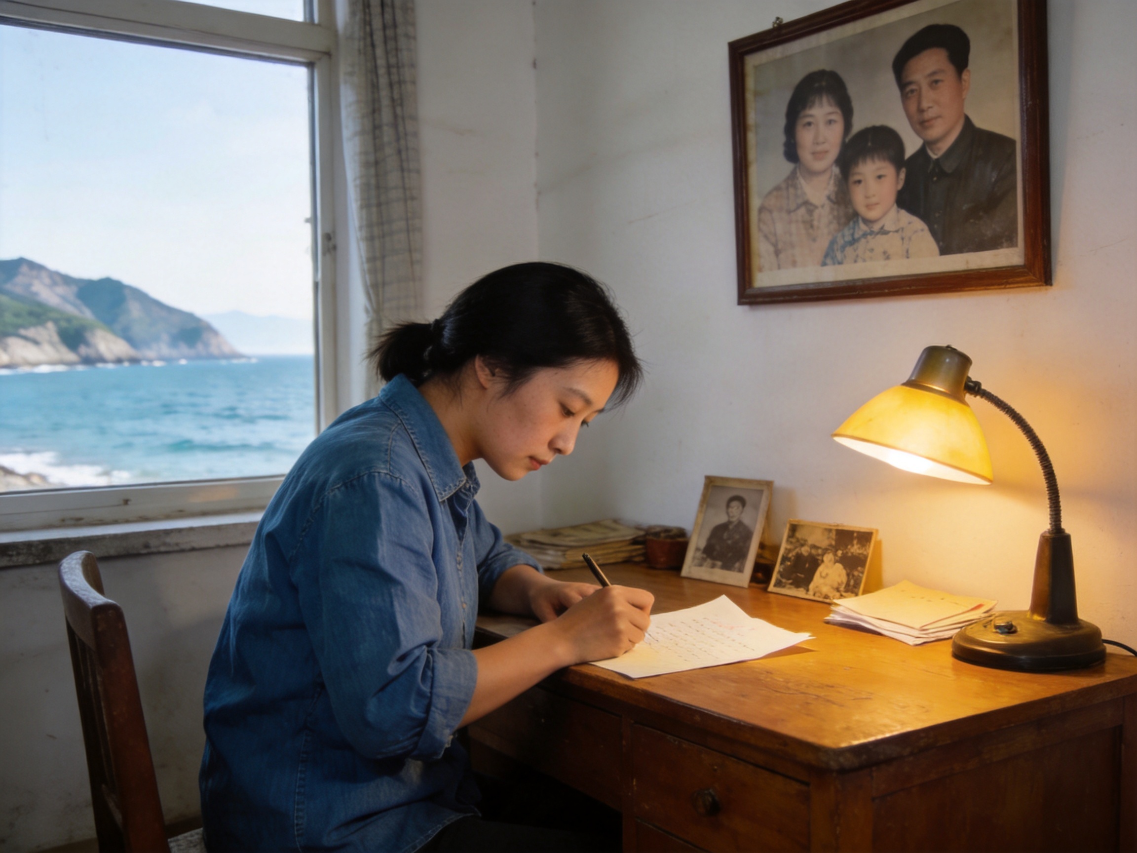 《山与海的信》海报